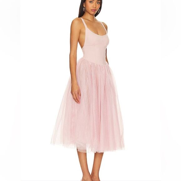 Intimately FP Let's Talk Tutu Slip Dress In Fallen Rose
Free People - Picture 4 of 9